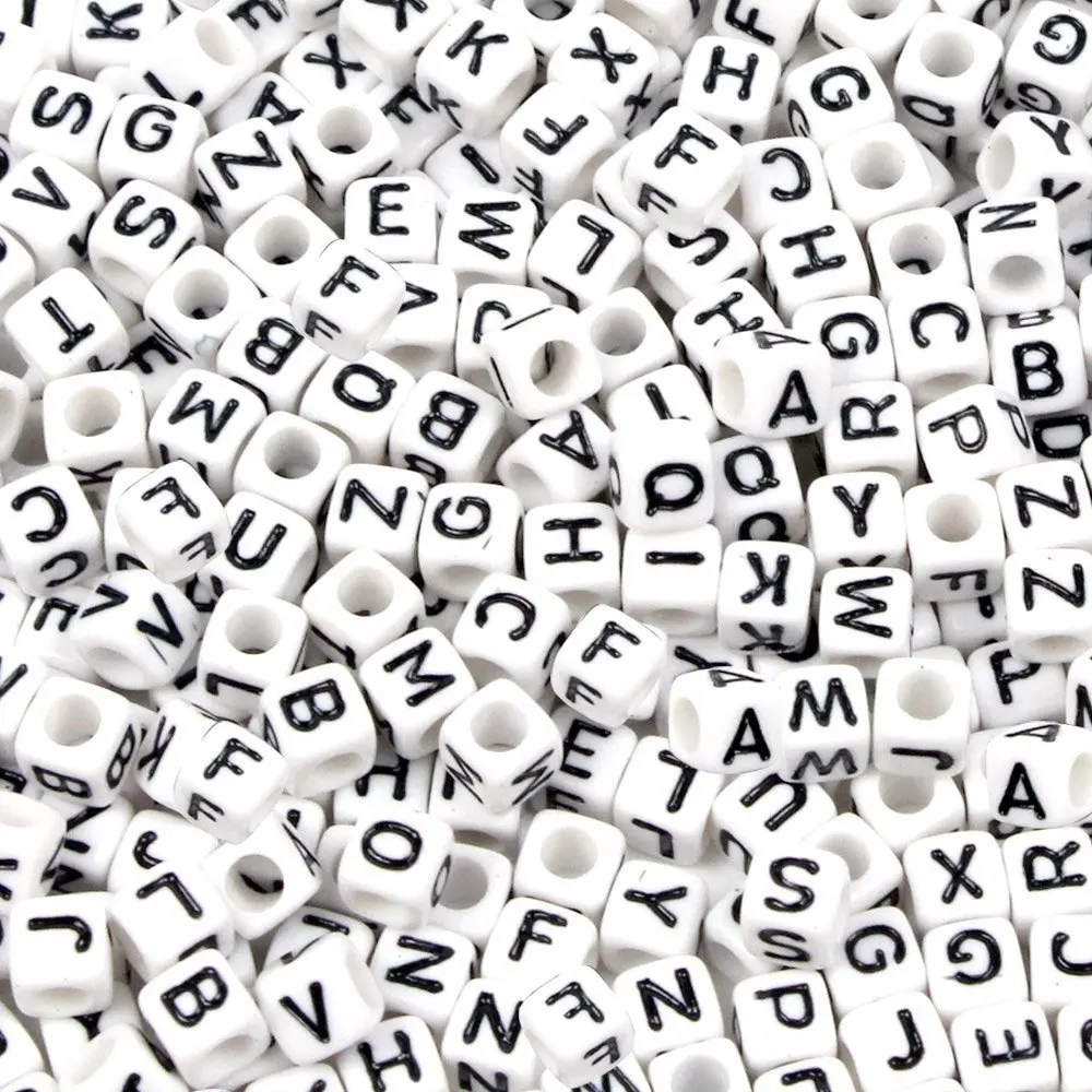 Квадратные акриловые буквы алфавита ручной работы английского кубики сделай сам