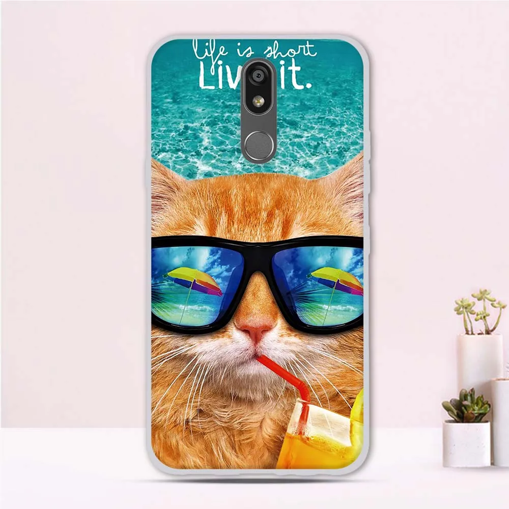 Чехол для LG K40 / K12 Plus X4 2019 силиконовый чехол мягкий ТПУ полная защитная задняя