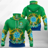 brazil 3d printed hoodies fashion sweatshirt women men casual pullover hoodie mask warm cosplay costumes 01