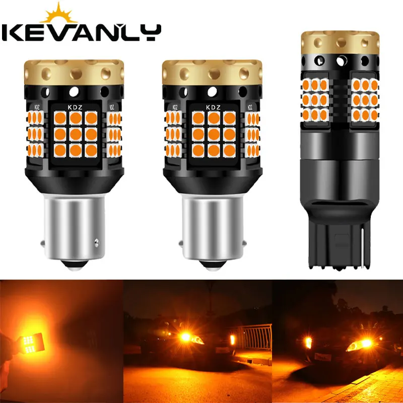 2 шт. CANBUS BAU15S PY21W BA15S P21W led 7440 W21W 3030 36 45 smd Автомобильная резервная лампа указатель