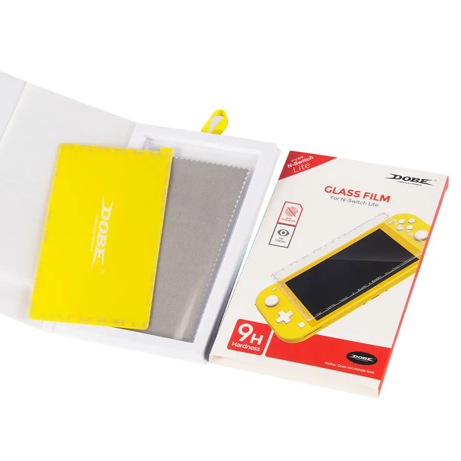 Защитная пленка DOBE для экрана Nintendo Switch Lite 9H твердая Взрывозащищенная из