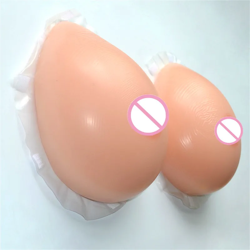 G Cup Silicone Breast Forms Soft Fake Boobs 4600G Crossdresser Bionic Skin Transgender Queen Transvestite Mastectomy Bra