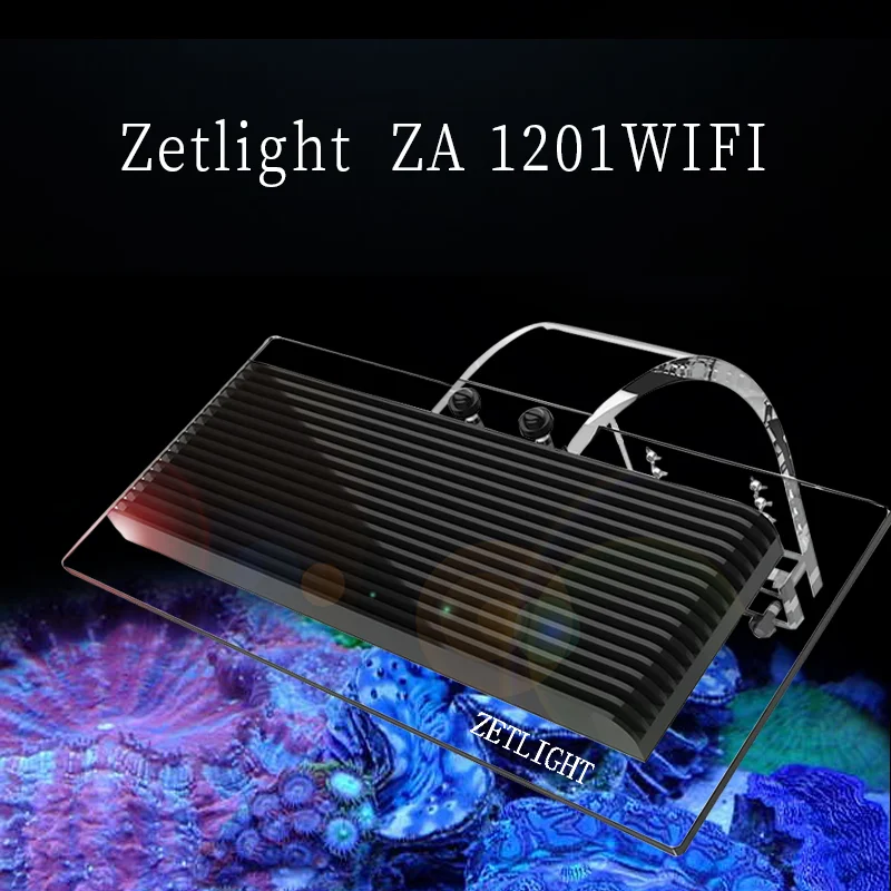 구매 Zetlight AQUQ WIFI LED. ZA1201WIFI 전체 스펙트럼 해수 산호 램프, APP 제어 빛을 통해. SPS LPS LE