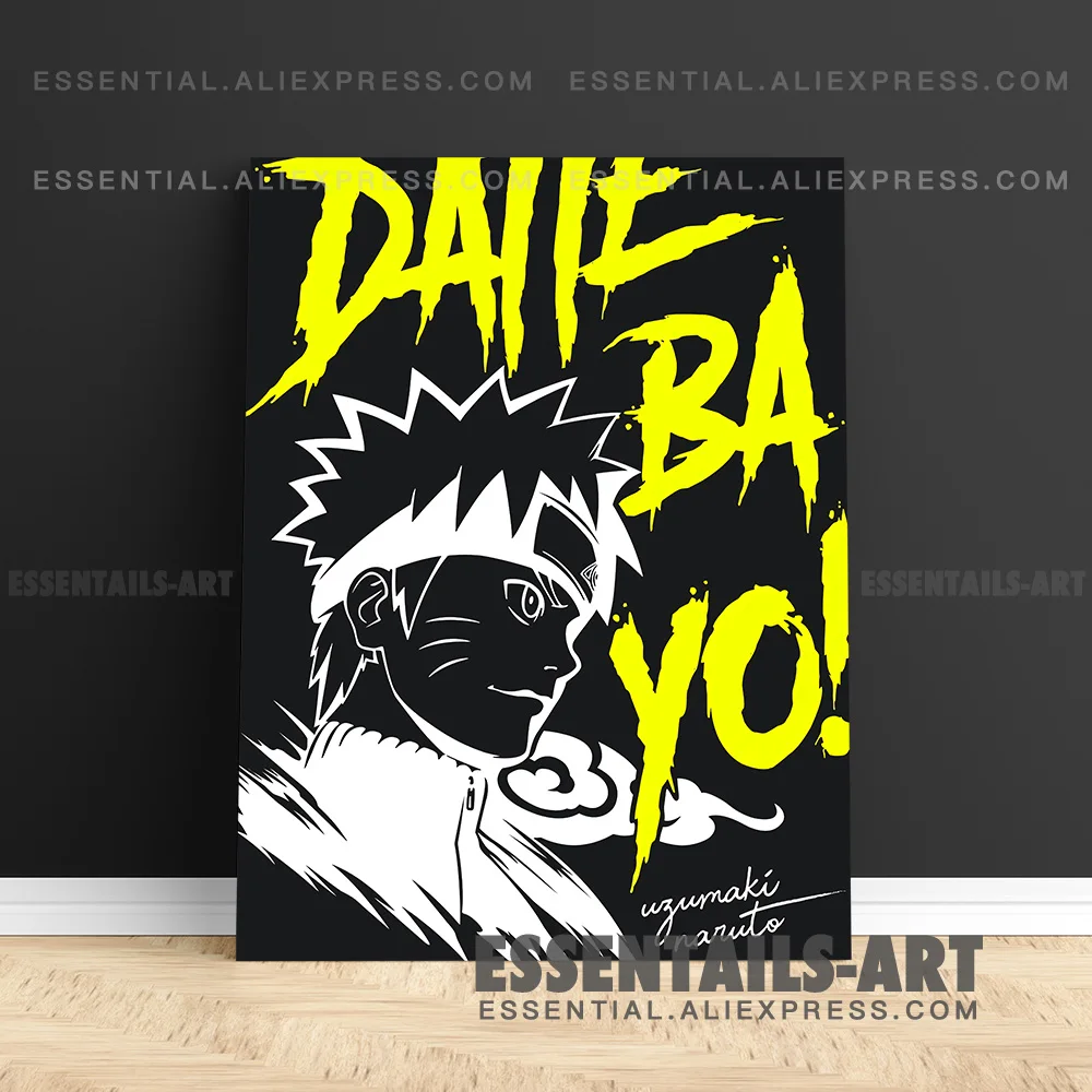 

Namikaze Uzumaki Anime Poster Canvas Wall Art Painting Decor Pictures Bedroom Study Living Room Home Decoration Prints