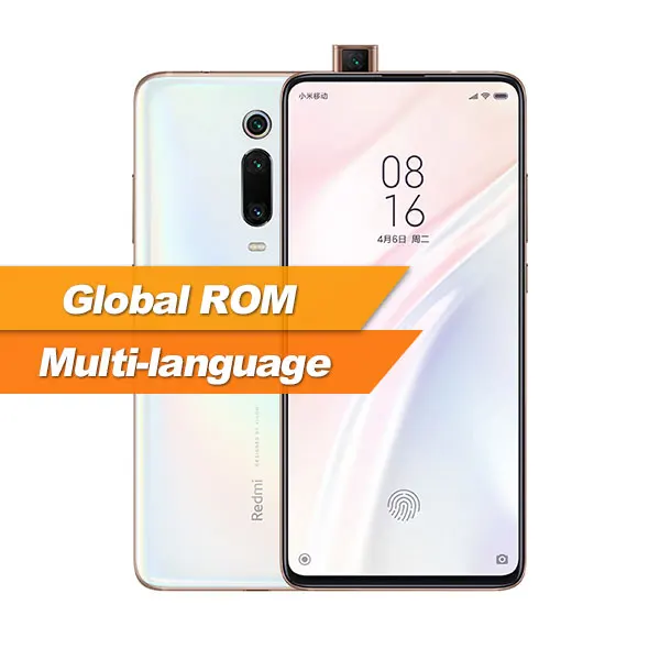 Global ROM White Смартфон Xiaomi Redmi K20 Pro с глобальной прошивкой, 8 ГБ, 128 ГБ, эксклюзивная версия, Snapdragon 855 plus, 4000 мАч, 48мп, тройная камера 6,39 дюйма - Цвет: Global ROM White