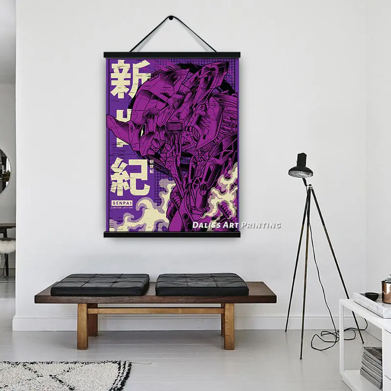

Canvas Anime Asuka Ayanami Rei Pictures Home Decoration Paintings Poster HD Prints Wall Art Modular Living Room Framed