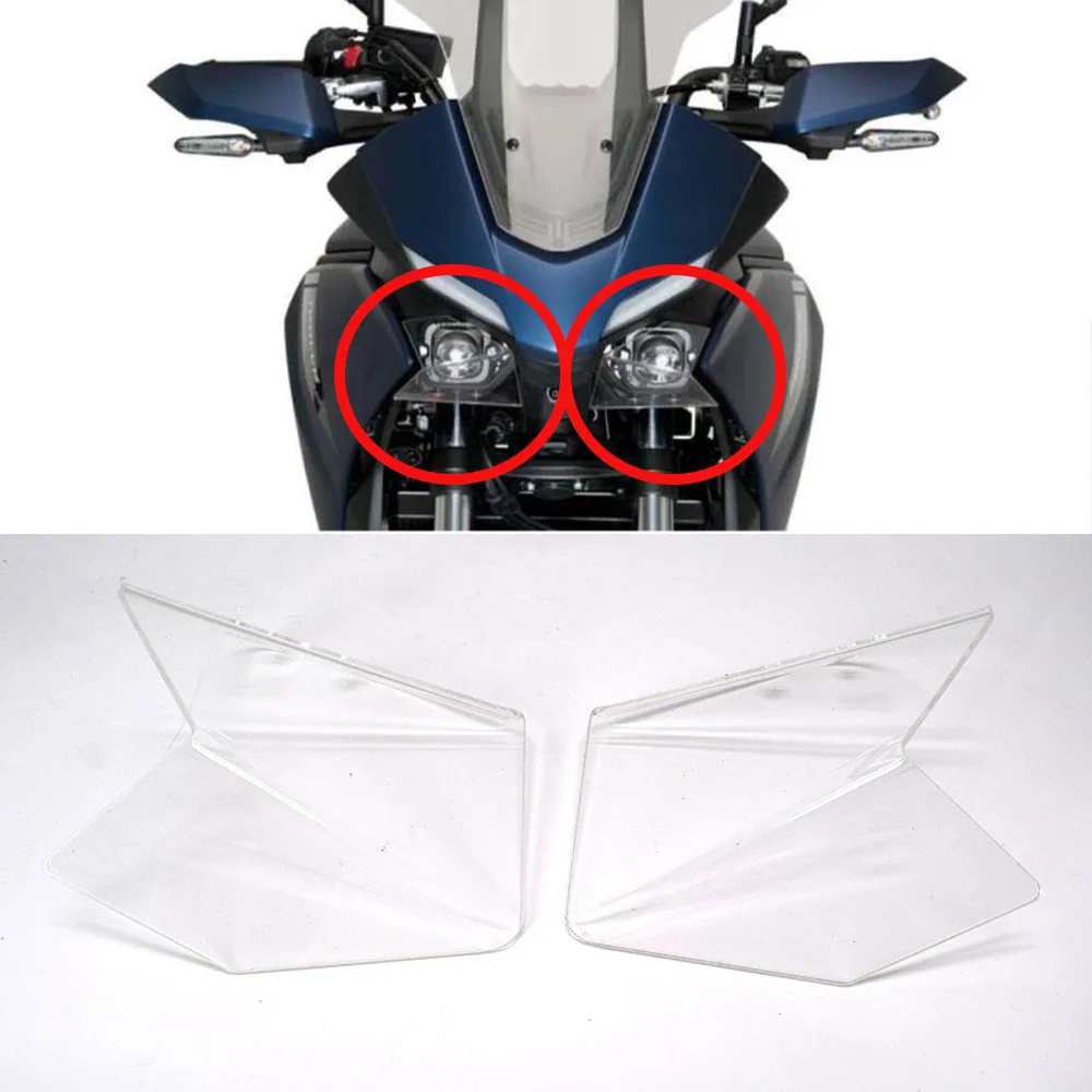 

Прозрачная защита фар аксессуары для мотоциклов YAMAHA TRACER700 трассировщик 700 трассировщик 7 GT MT-07 2020 2021