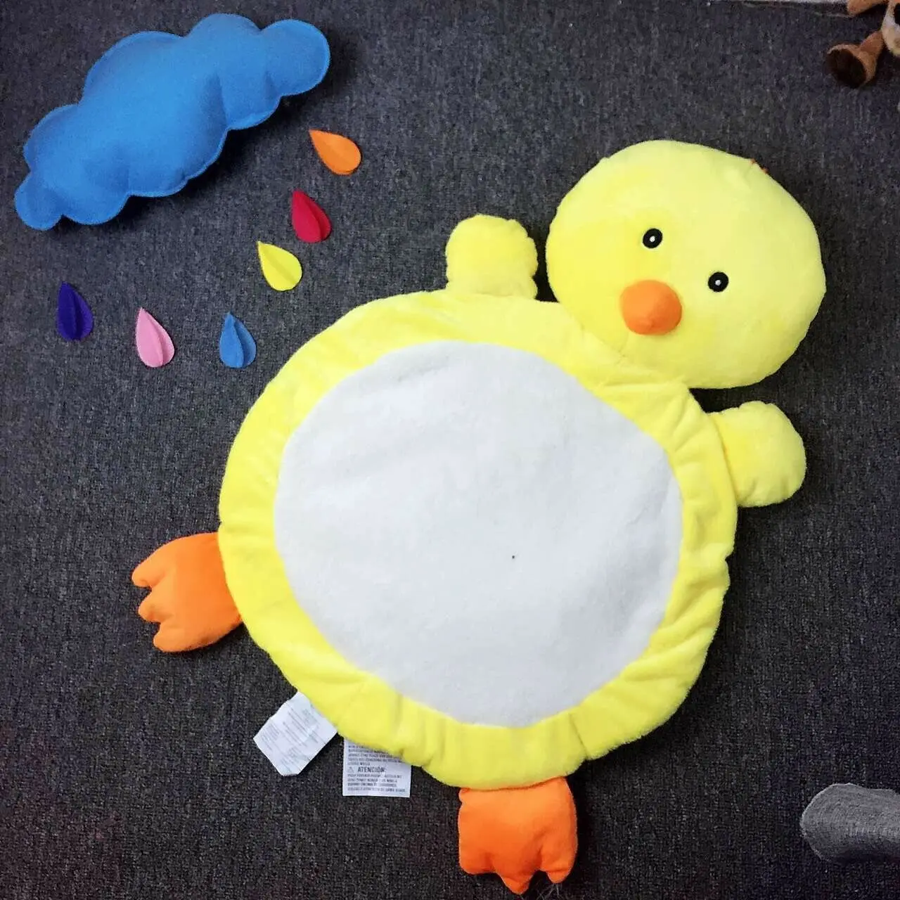 Elephant Fox Sheep Baby Cribs Doll Plush Mat Crawling Sleeping Cushion Stuffed Animals | Игрушки и хобби