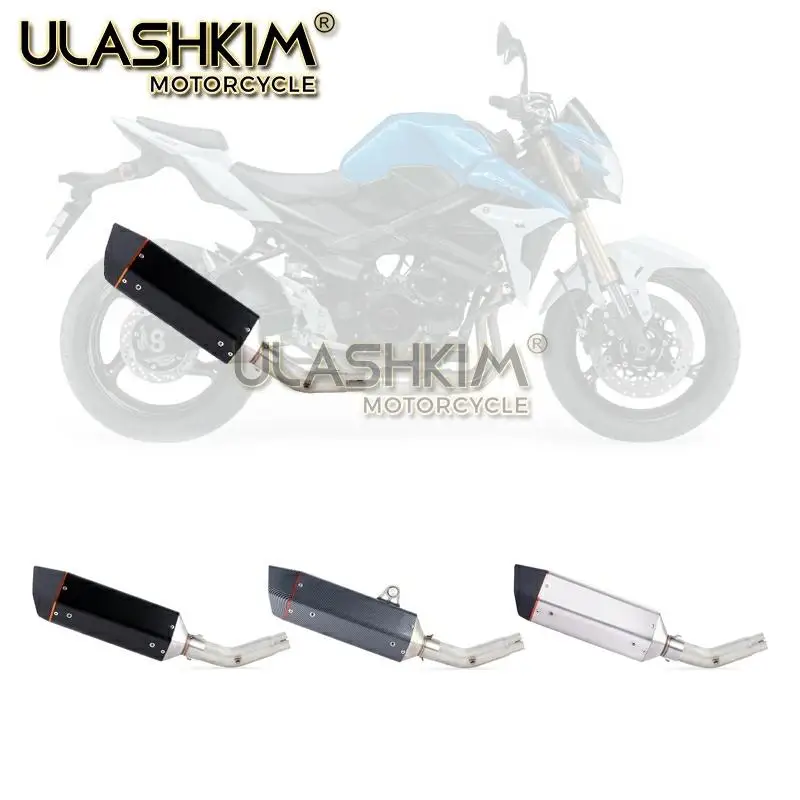 Motorcycle Full Exhaust Middle Pipe Slip On For Suzuki GSXR600 Gsxr700 Gsxr750 K7 GSX R700 R750 R600 GSXR 600 750 2008 To 2010 | Автомобили