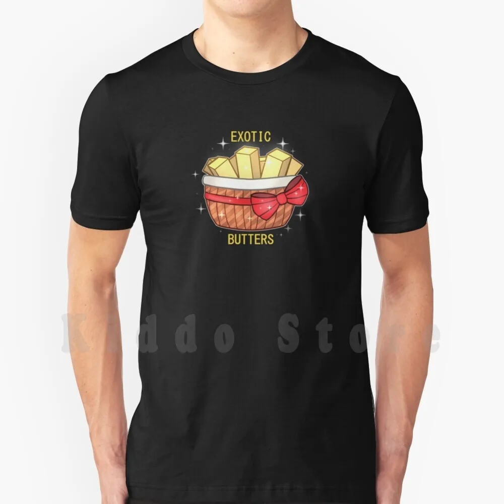 Fnaf Exotic Butters T Shirt Diy Big Size 100% Cotton Fnaf Five Nights At Sister Location Exotic Butters