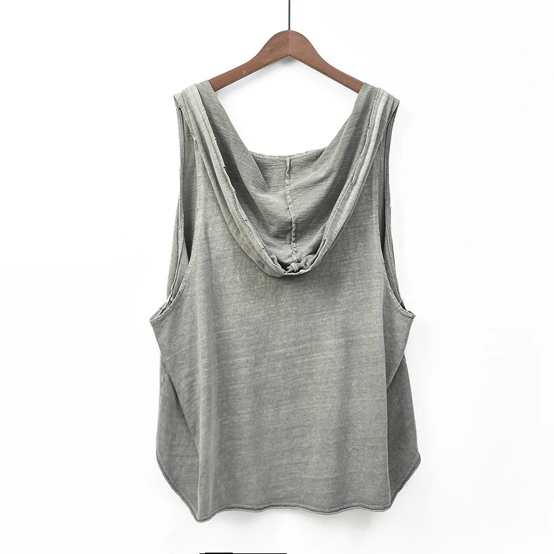 Женская хлопковая футболка с капюшоном V-образным вырезом | одежда