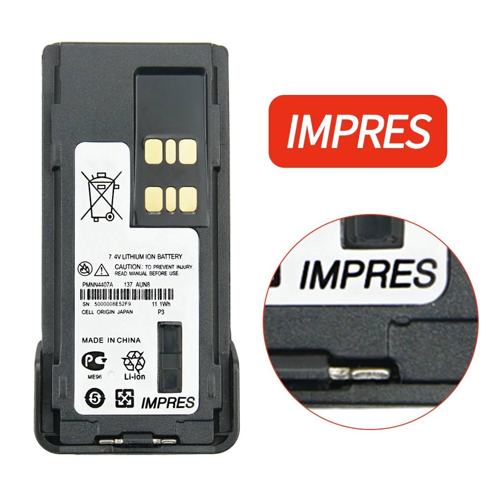 10 шт. imпрес 1800 мА/ч литий-ионный аккумулятор для Motorola XPR3300 XPR3500 XPR7350 XPR7380 XPR7550 XPR7580
