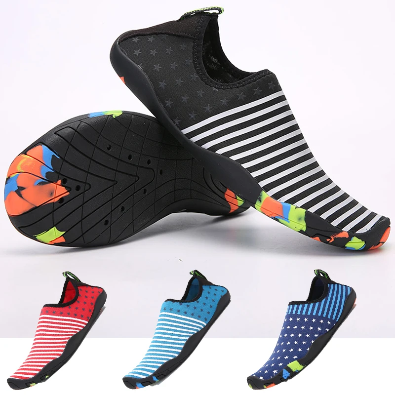 

Women's water sports shoes beach barefoot water shoes lace-up quick-drying river and sea shoes breathable yoga shoes