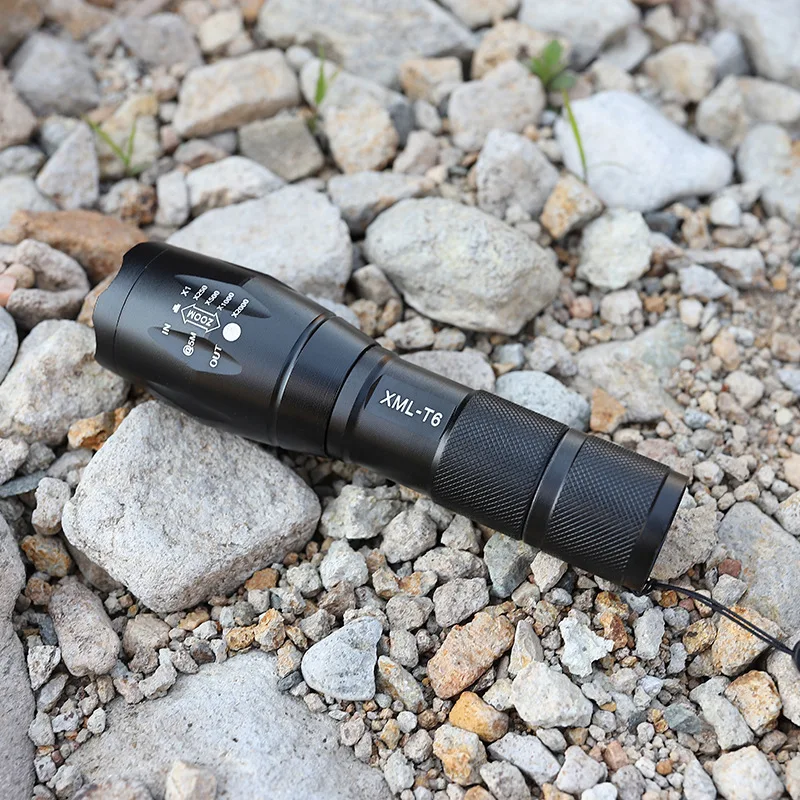 Led flashlight Ultra Bright torch Q5/T6/L2 Camping light 5 switch Modes waterproof Zoomable Bicycle Light use 18650 battery | Освещение