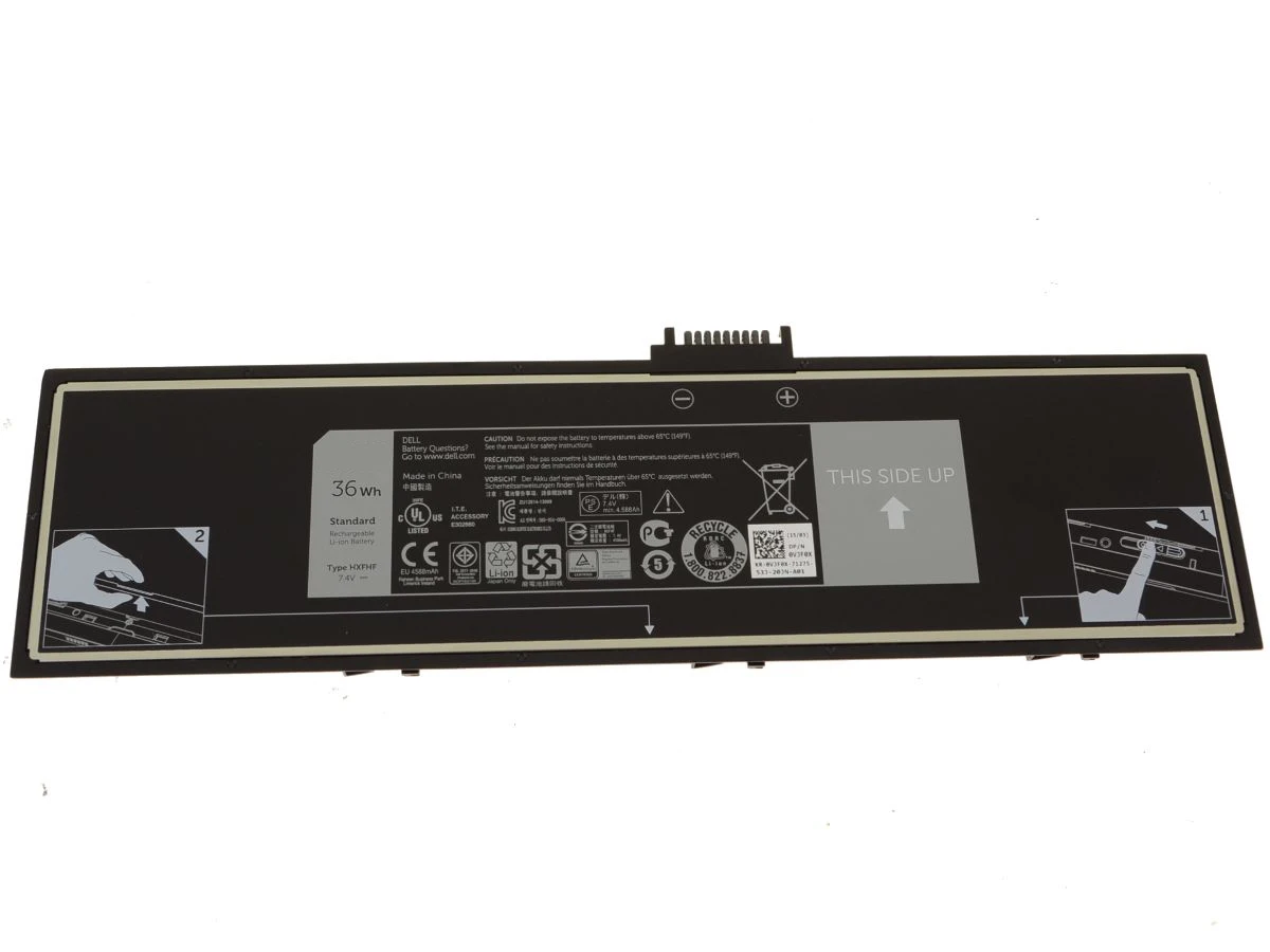 

Аккумуляторная батарея VJF0X VT26R XNY66 для ноутбука Dell Venue 11 Pro 7,4 7130 планшета HXFHF, 7139 в, 36 Вт/ч, бесплатная доставка