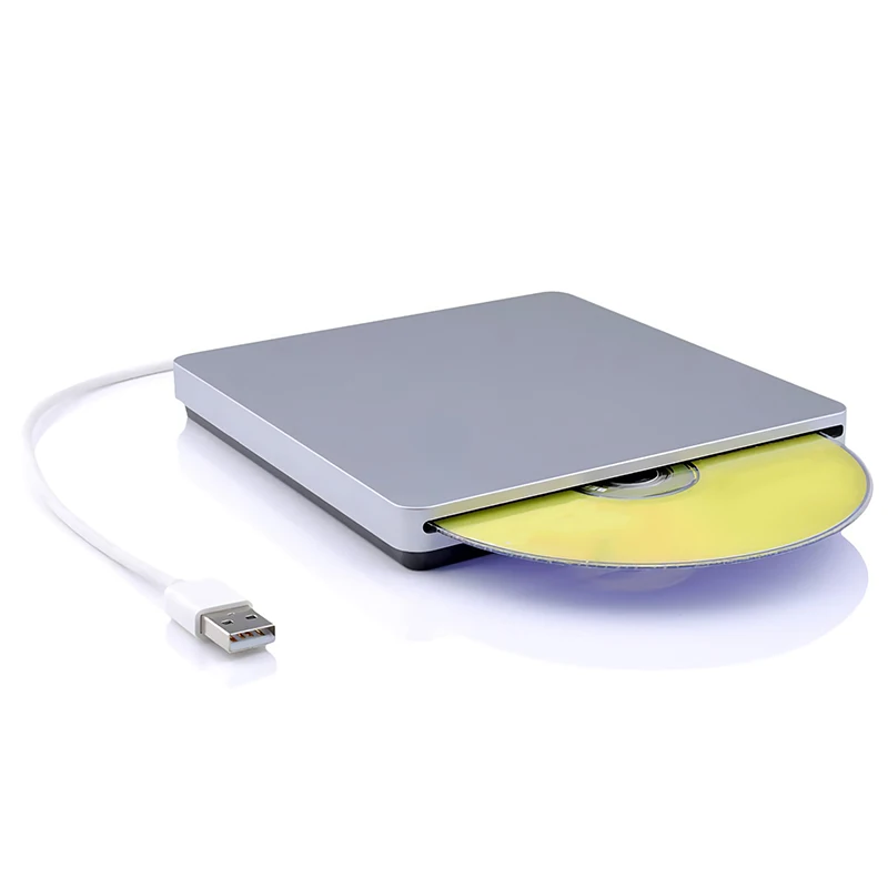 

USB 2,0 DVD-ROM CD RW CD-ROM проигрыватель Внешний DVD Оптический привод портативный для Macbook ноутбук компьютер для Windows 7/8