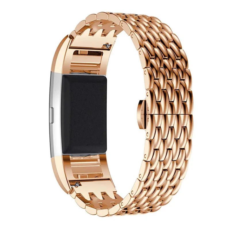 

Stainless Steel Metal Replacement Wristband for Fitbit Charge 2 Classical Watch bands