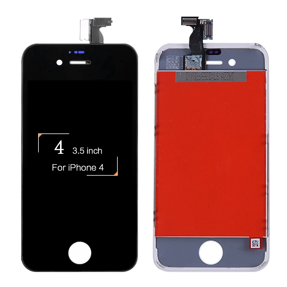 ЖК-дисплей для iPhone 4 дигитайзер сенсорного экрана без битых пикселей запасные