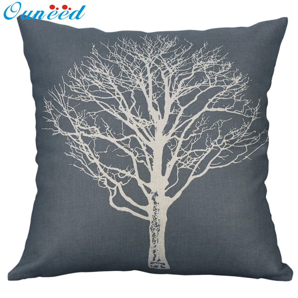 Наволочка Ouneed креативная наволочка с рисунком ветки дерева на талию домашний