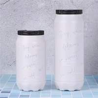 new creative male and female students sports thermos car water cup clamshell cans mugs drinking cups coffee cups