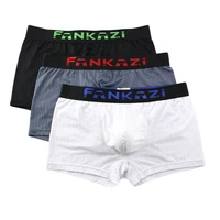 3pcslot boxer mens underwear men underpants male pure panties shorts underwear boxer shorts solid cuecas boxers trunks
