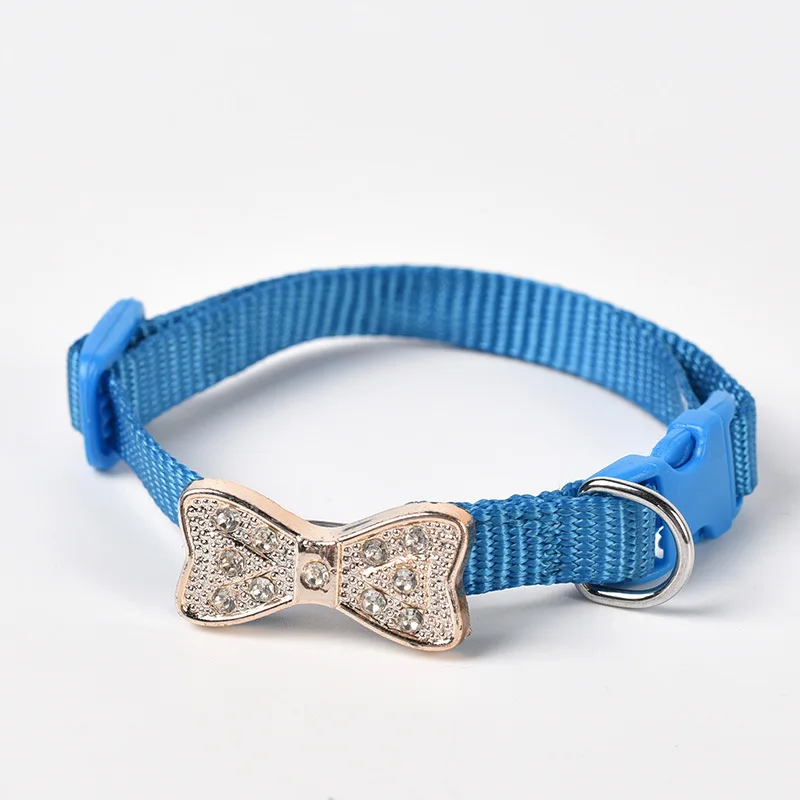 

New dog traction rope small and medium sized cat adjustable Pu collar pet collar collar collar