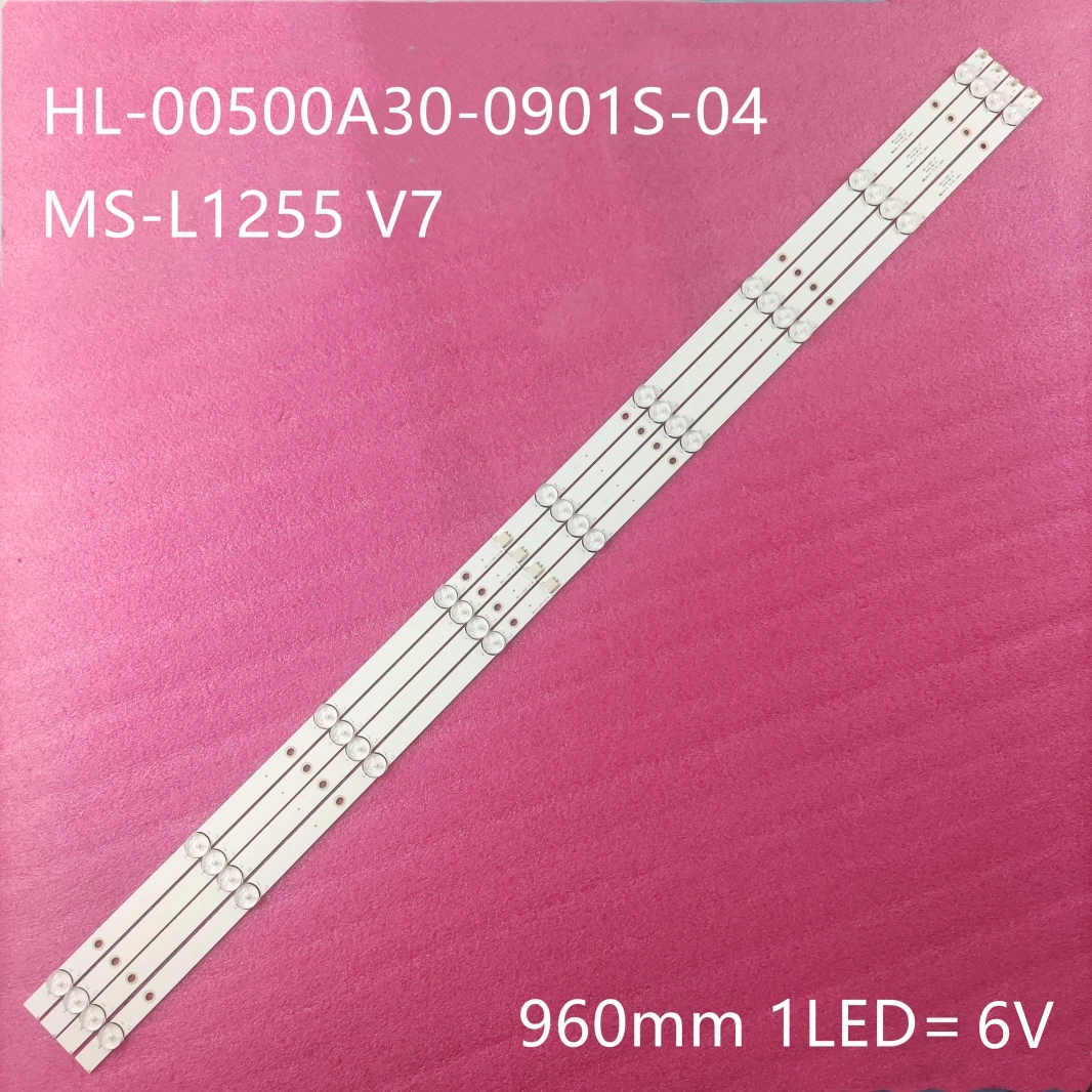 

LED Backlight strip bad 9 lamp for Centek CT-8250 UHD System K50DLX9US MS-L1255 V7 CX500DLEDEM PU50S7XL HL-00500A30-0901S-04