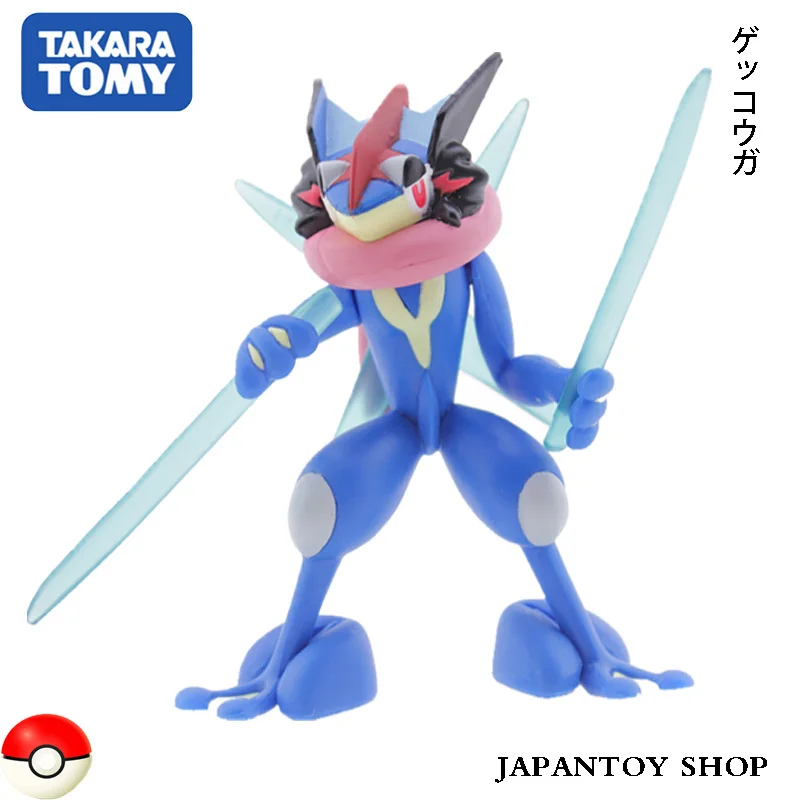 Takara tomy tomica moncolle ex pokemon figures greninja esp 04 Горячая Аниме Фигурка Волшебная digimon kids bauble diecast детские игрушки