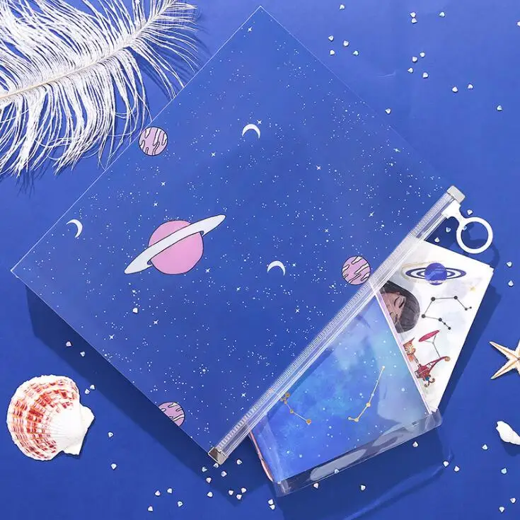 Креативная Водонепроницаемая папка для файлов из ПВХ A5 1 шт. органайзер бумажных