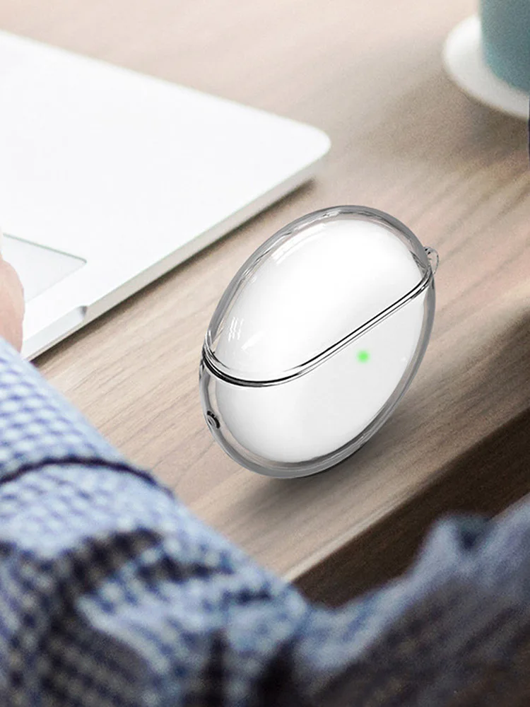 

Новый защитный чехол для наушников из ТПУ для Huawei Freebuds4 противоударный водонепроницаемый силиконовый прозрачный защитный чехол Аксессуары...