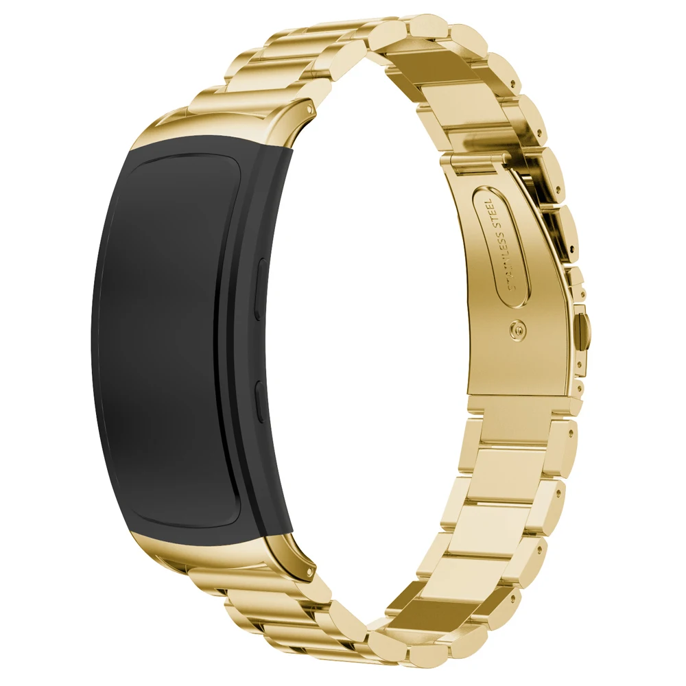 Роскошный браслет из нержавеющей стали ремешок для часов Samsung Gear Fit 2 умных |