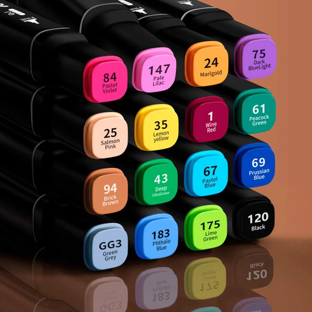 40 цветов искусственная ручка канцелярские принадлежности быстросохнущая