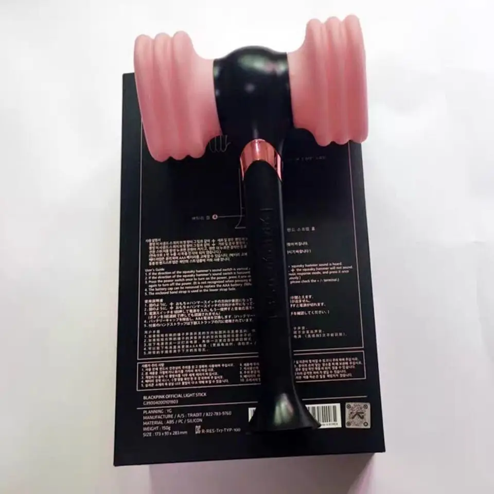 1 шт. группа Kpop черный свет розовая мигающая бомба специальное издание ручной