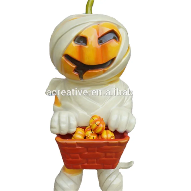 

High-quality creative pumpkin man sculpture scene decoration outdoor christmas decorations