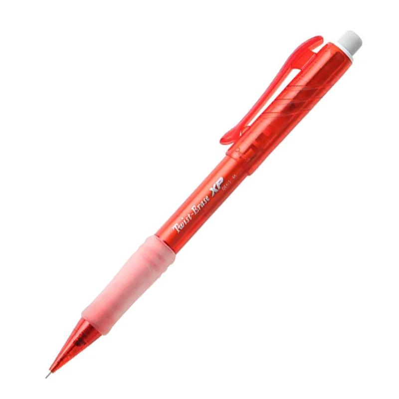 Red 1 шт Pentel QE415 0,5 мм студенческий механический карандаш очень длинный вращающийся резиновый карандаш Япония - Цвет: Red