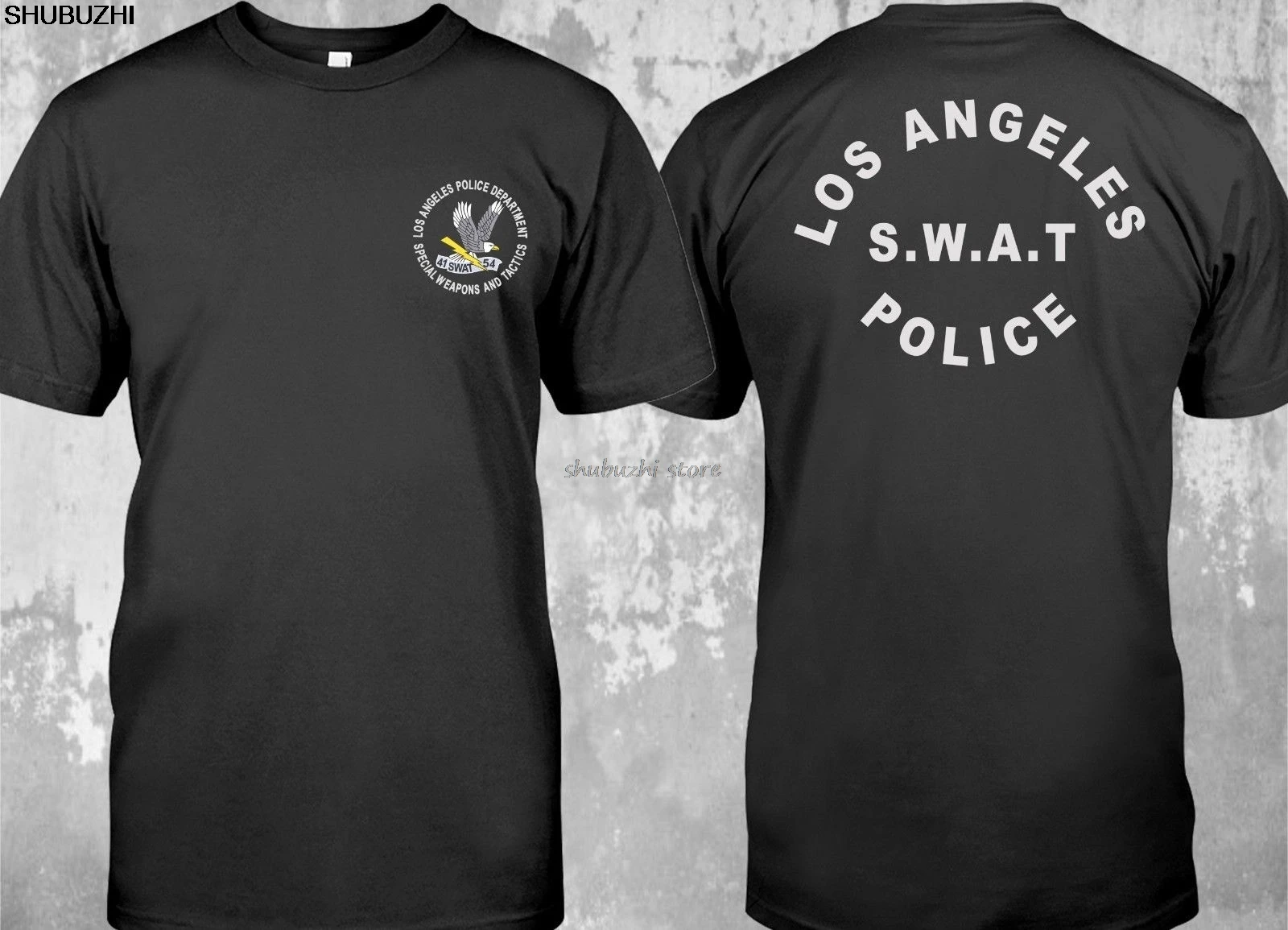 

SWAT Department Los Angeles Tv Series SECURITY INVESTIGATION T-Shirt men cotton tshirt summer top tees euro size sbz1116