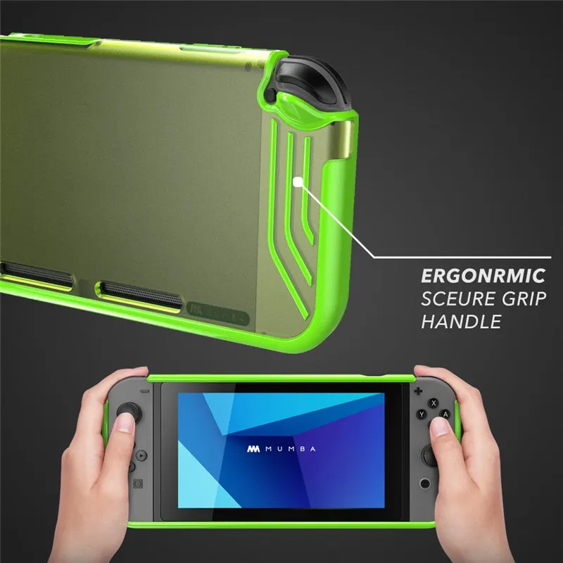 Для nintendo Switch чехол Mumba Slimfit серии Премиум Тонкий прозрачный гибридный защитный чехол для nintendo Switch выпуска