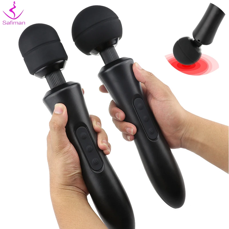 Мощный AV вибратор в виде фаллоимитатора интимные игрушки для женщин Волшебная