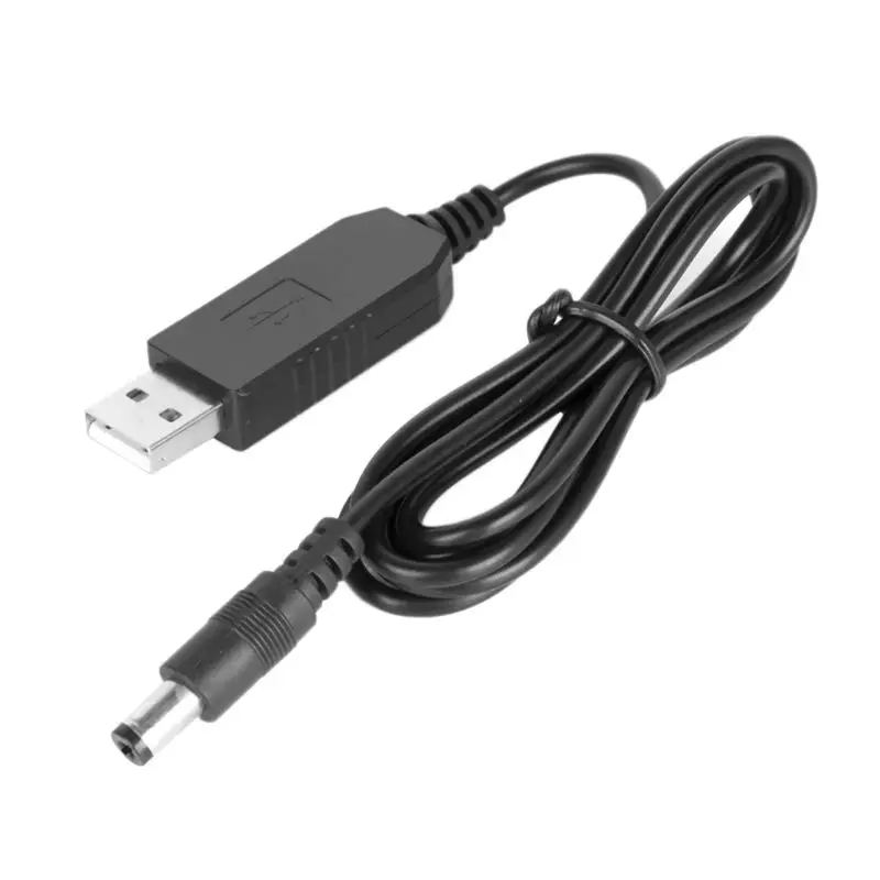 

Walkie Talkie USB Cable Voltage Boost Charging Cord 5V To 9V for baofeng UV-5R