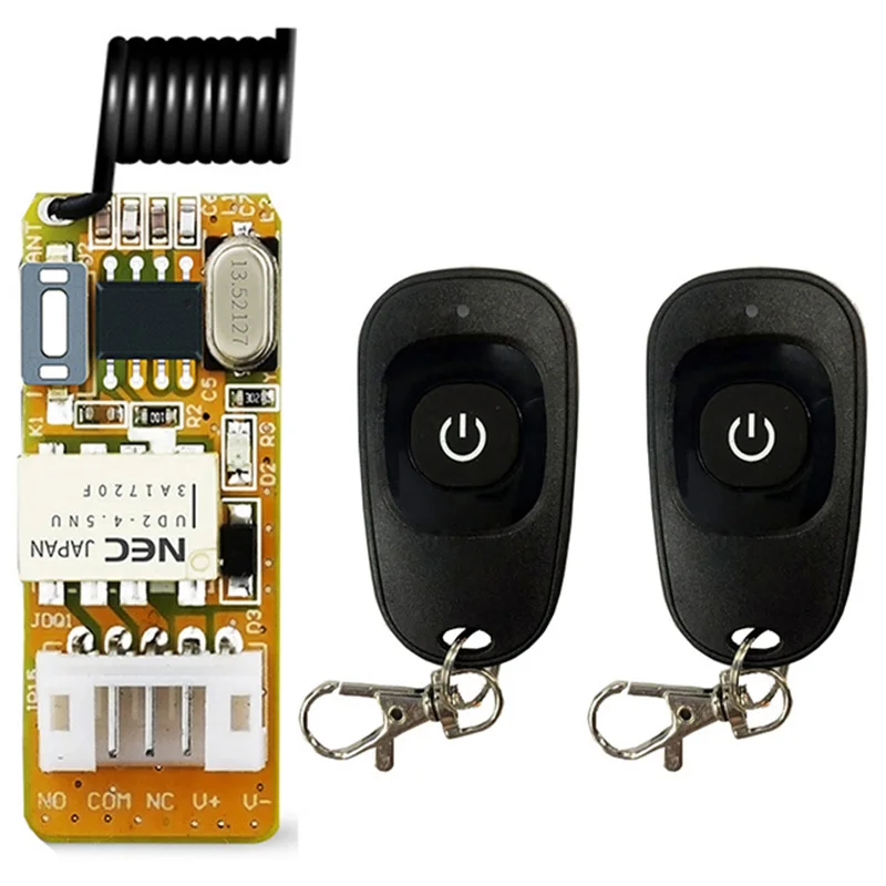 DC5V6V9V12V мини-реле переключатель дистанционного управления небольшой контакт без