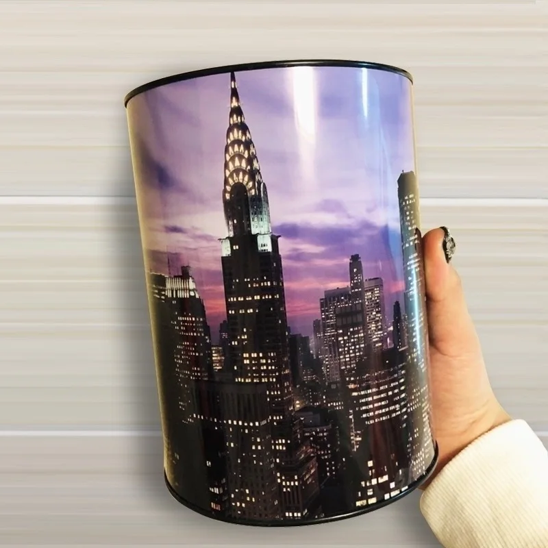 Скандинавская большая копилка для бумажных денег безопасный металлический банк