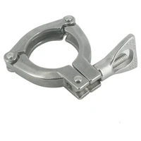 1 5 2 2 5 3 3 5 4 4 5 tri clamp 304 stainless three section sanitary tri clamp fitting for homebrew beer