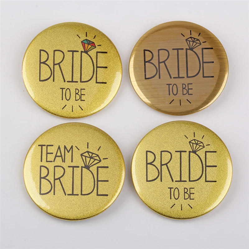 6 шт. упак. Значки для свадебной вечеринки свадебные украшения невесты|Значки| |