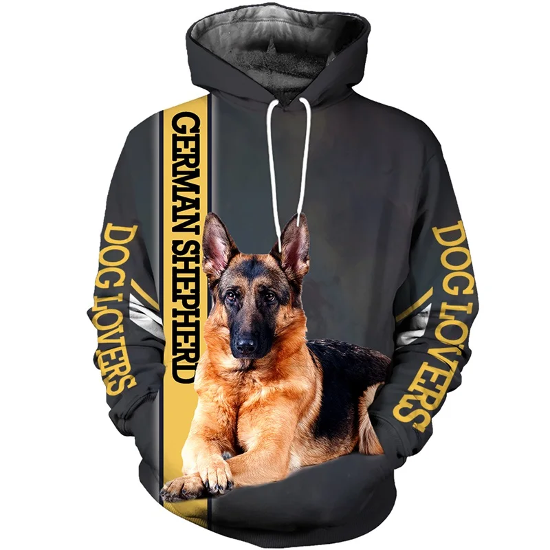 

2020 Hot Sale Men women German Shepherd Dog Limited Edition 3D Zipper Hoodies Long Sleeve Sweatshirts Jacket Pullover Tracksuit