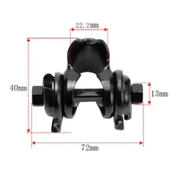 bicycle saddle chuck accessories seat tube chuck mountain bike aluminum alloy seat tube clamp quick release rod tube clamp