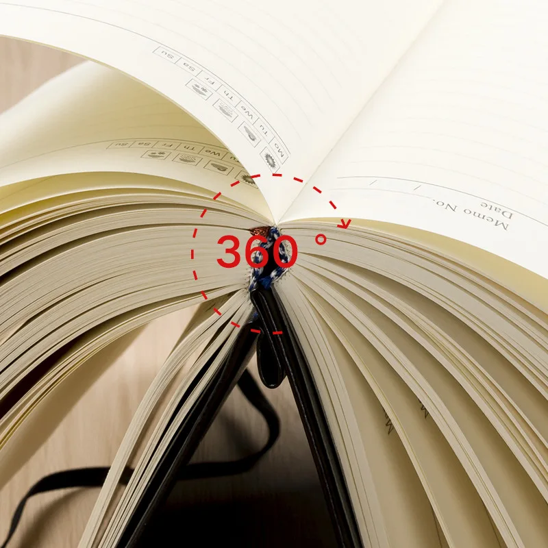 Записная книжка из искусственной кожи 375 листов | Канцтовары для офиса и дома