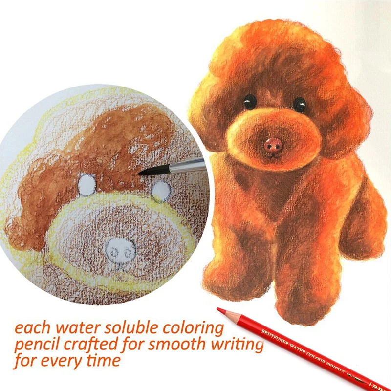 Профессиональные акварельные карандаши набор из 120 /180 художественные для