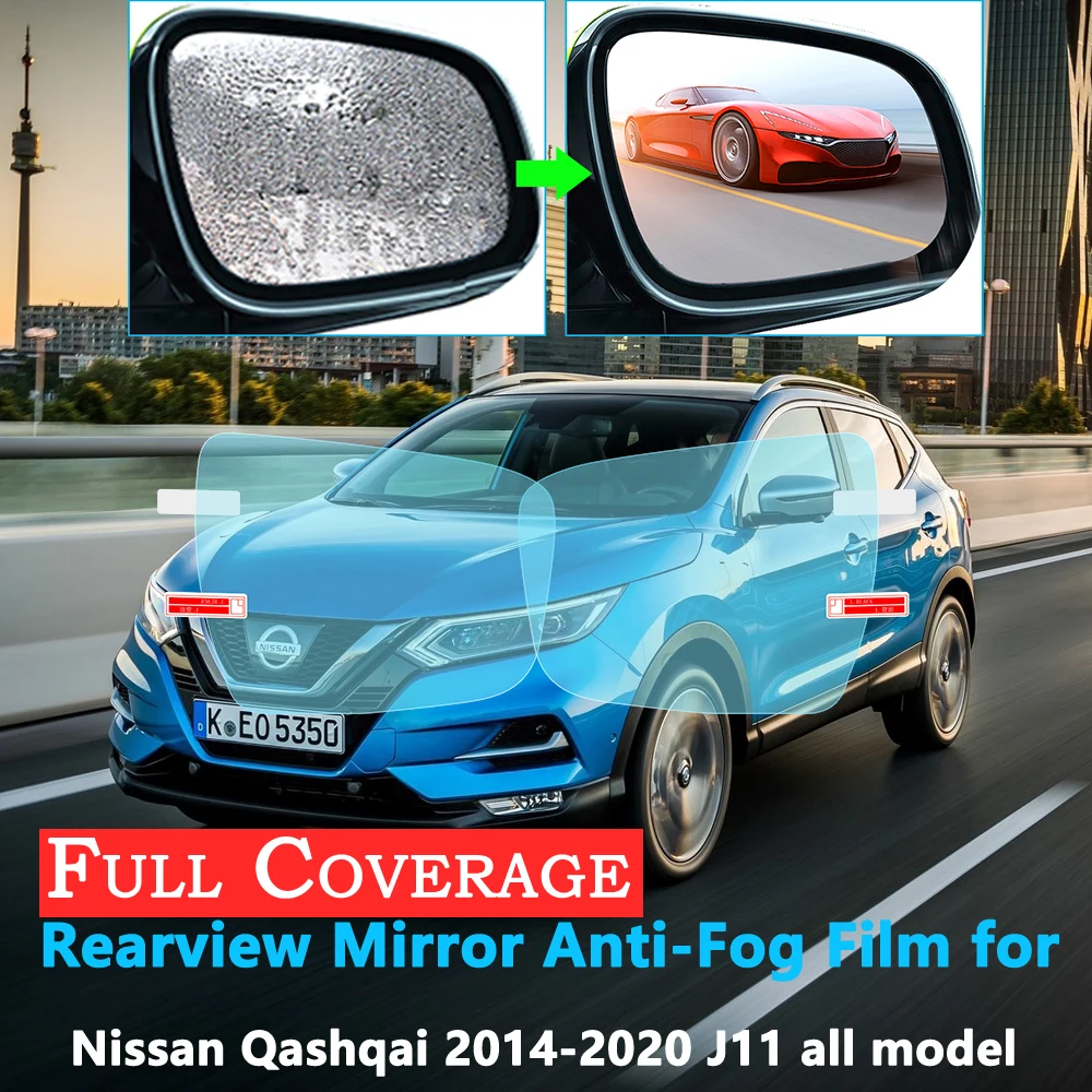Полноэкранная Защитная пленка для Nissan Qashqai J11 2014 ~ 2020 автомобильная непромокаемая