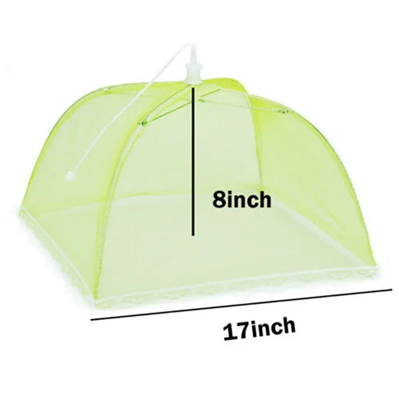 

Pop-up Mesh Screen Food Cover Tent Umbrella Household Folding Food Cover Food Net Cover Reusable Food Cover Lid