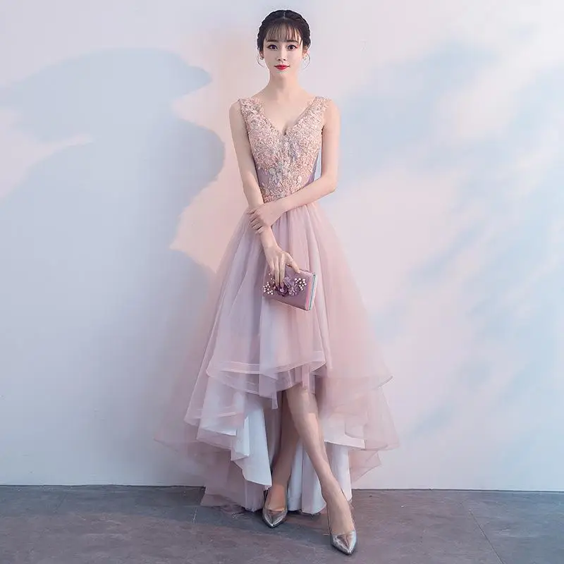 Изысканное женское платье Cheongsam с цветочным узором, элегантное вечернее платье полной длины, новинка, без рукавов, с круглым вырезом, свадебное платье для невесты - Цвет: Style C